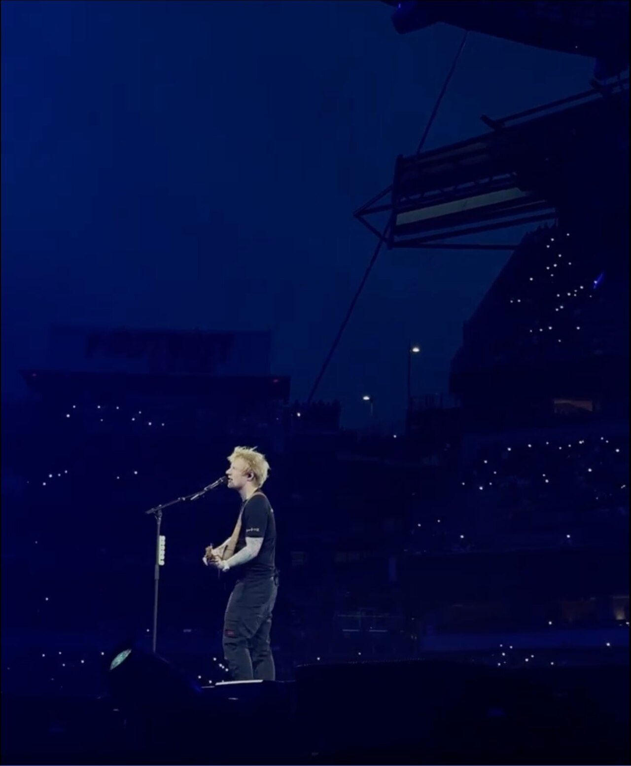 Ed Sheeran Opens Philly Show With an Apology and Gaza Statement