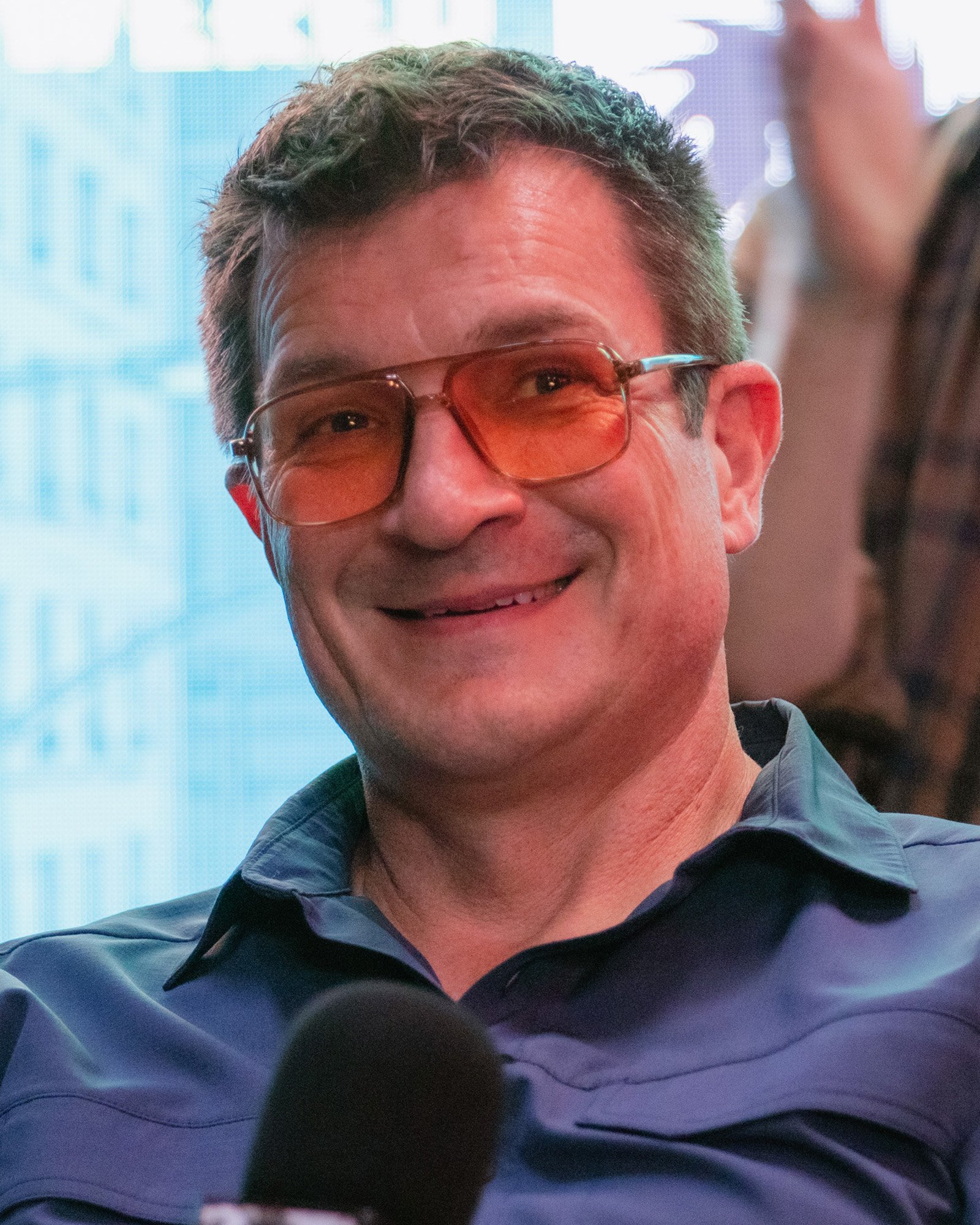 Nathan Fillion Makes His ‘Lanterns’ Debut as Guy Gardner